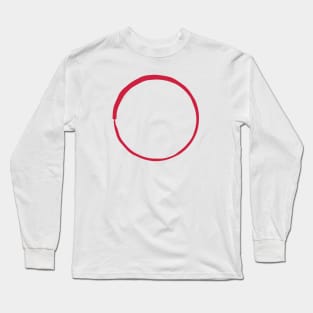 2-D Circle Shirt Long Sleeve T-Shirt